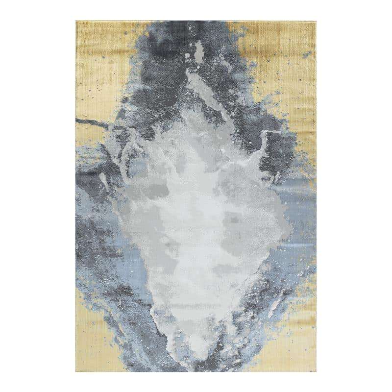 Elit Bore Grey Gold Rug