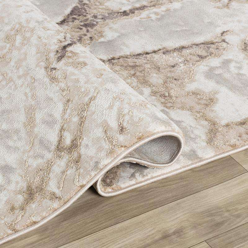 Elit Cave Beige Brown Rug