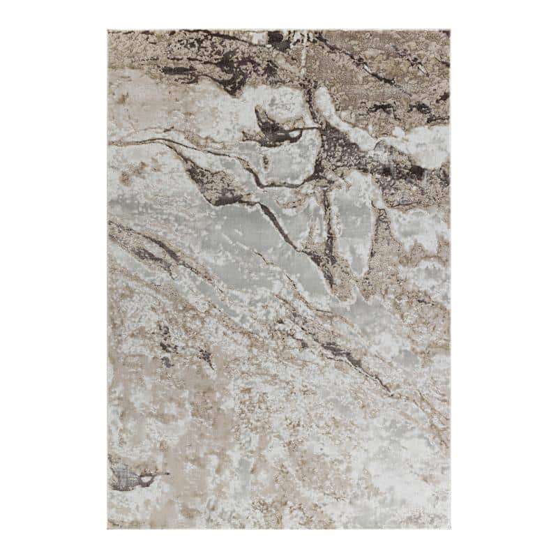Elit Cave Beige Brown Rug