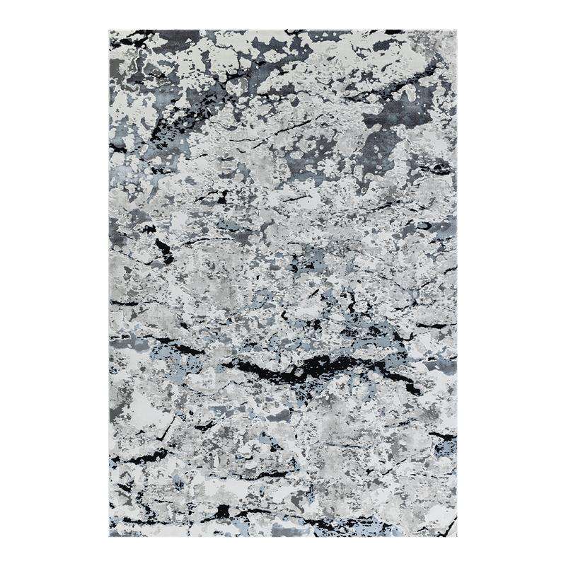 Elit Crack Grey Black Rug