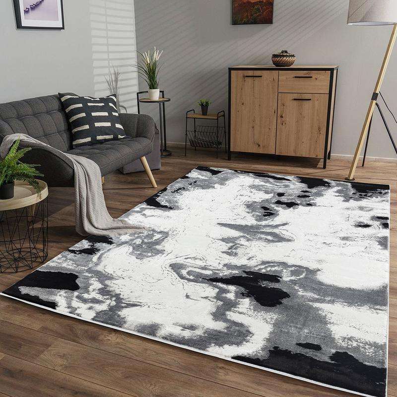 Elit Dream Grey Black Rug