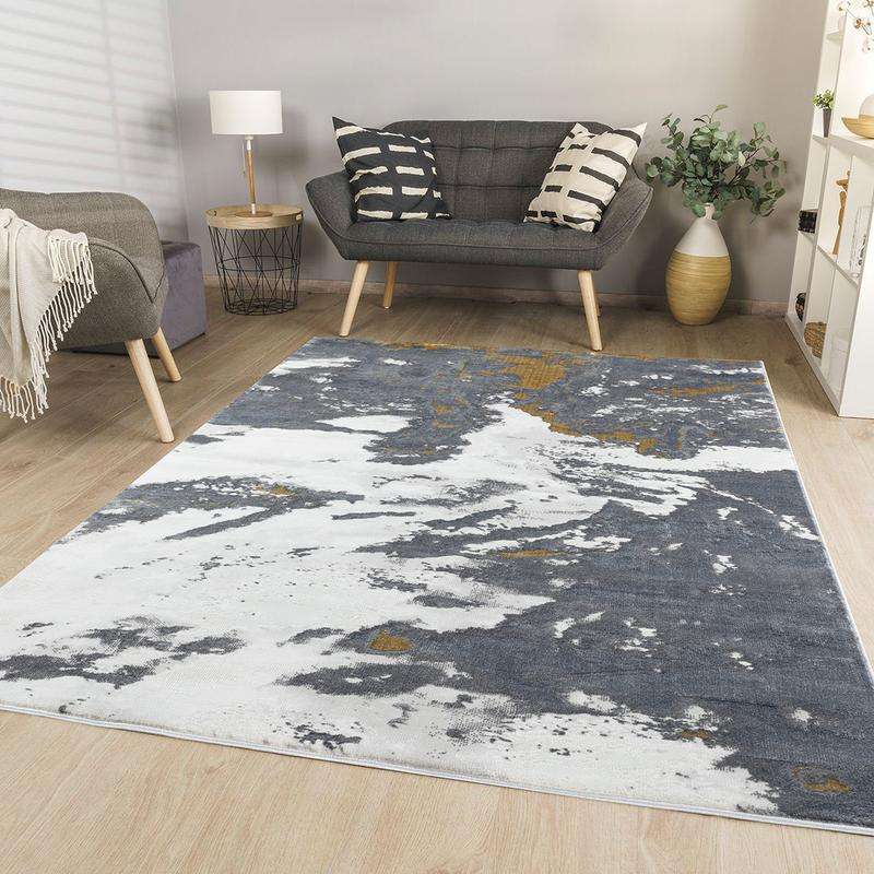 Elit Forest Grey Gold Rug