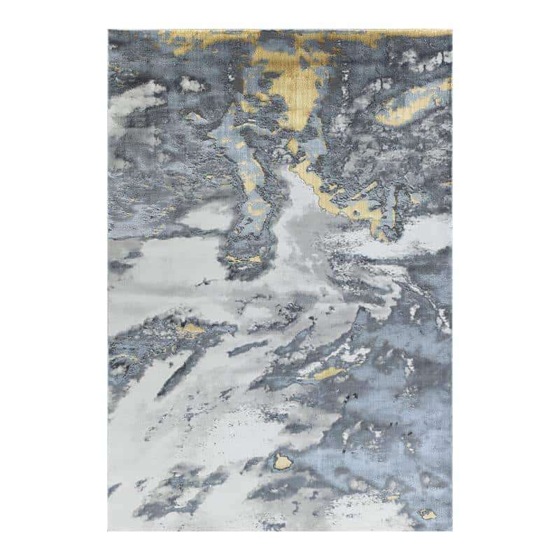 Elit Forest Grey Gold Rug