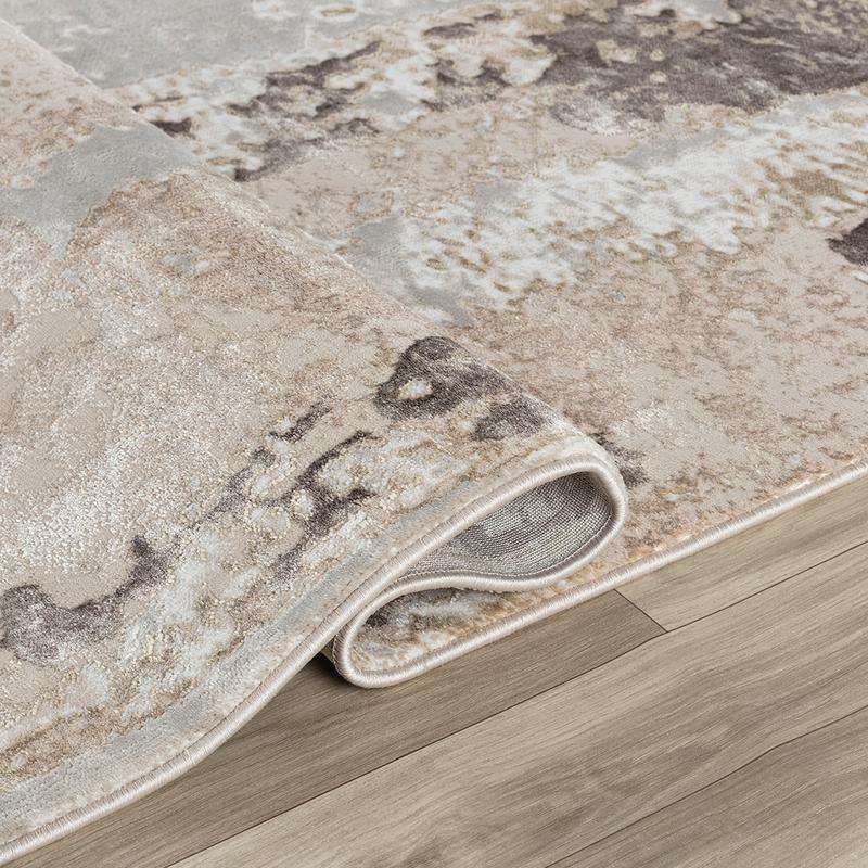 Elit Gulf Beige Brown Rug