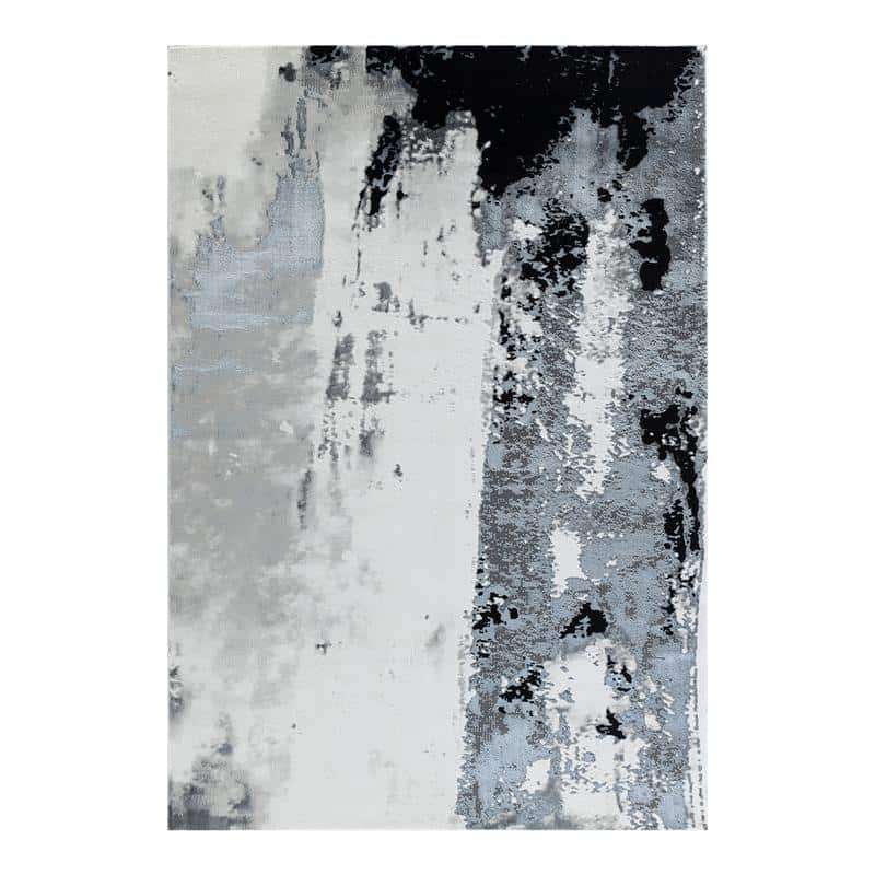 Elit Gulf Grey Black Rug