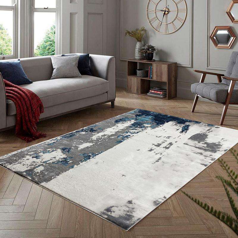 Elit Gulf Grey Blue Rug