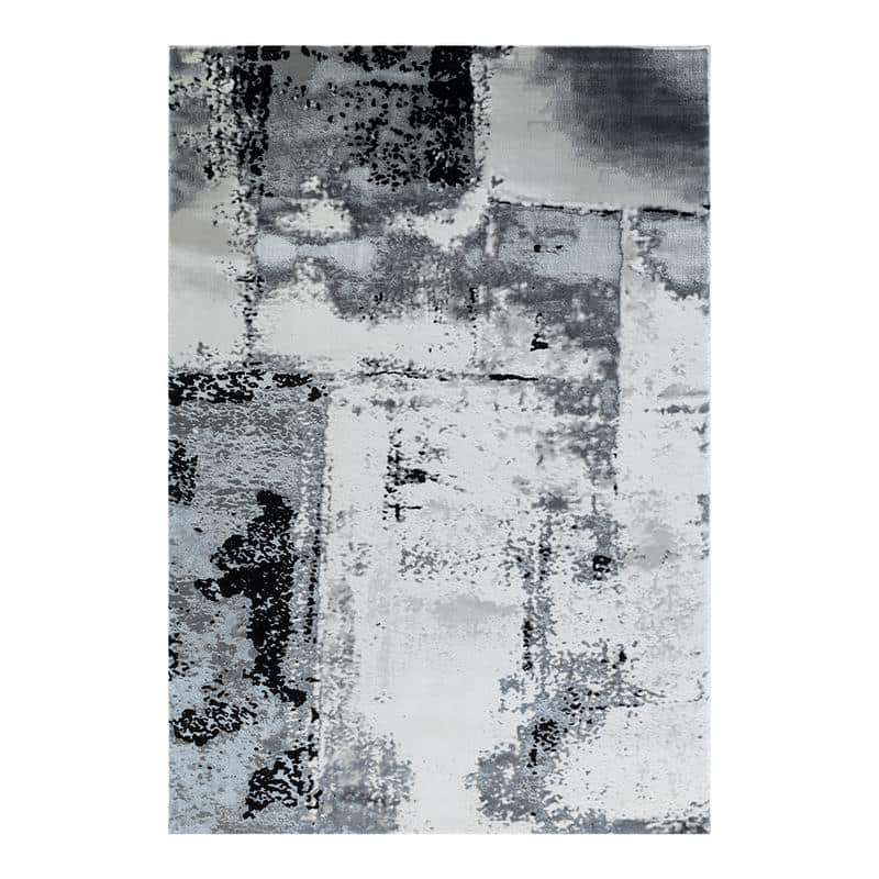 Elit Loch Grey Black Rug