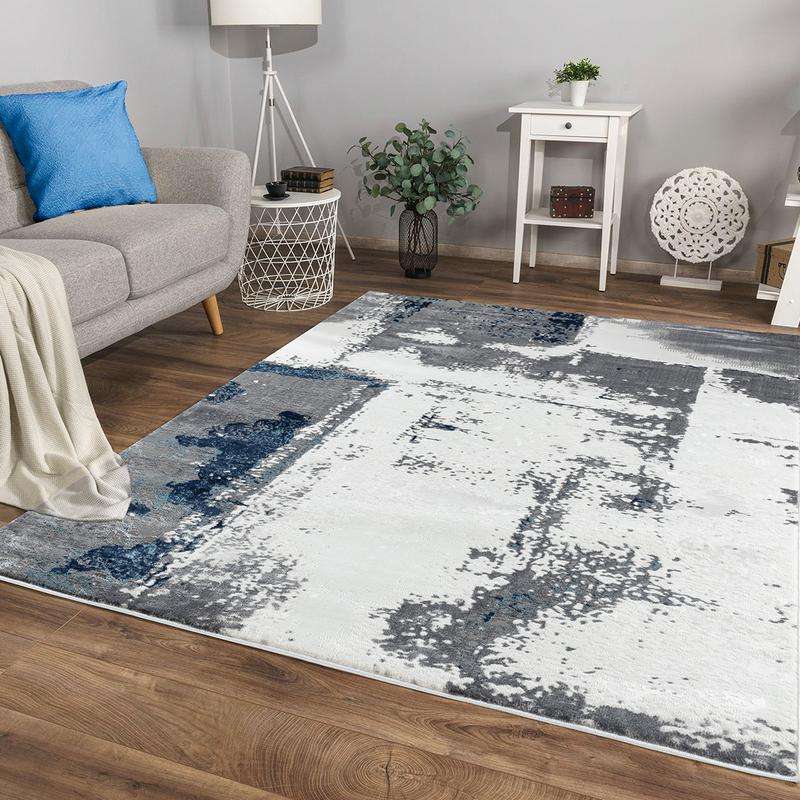 Elit Loch Grey Blue Rug