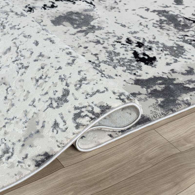 Elit Nature Grey Black Rug