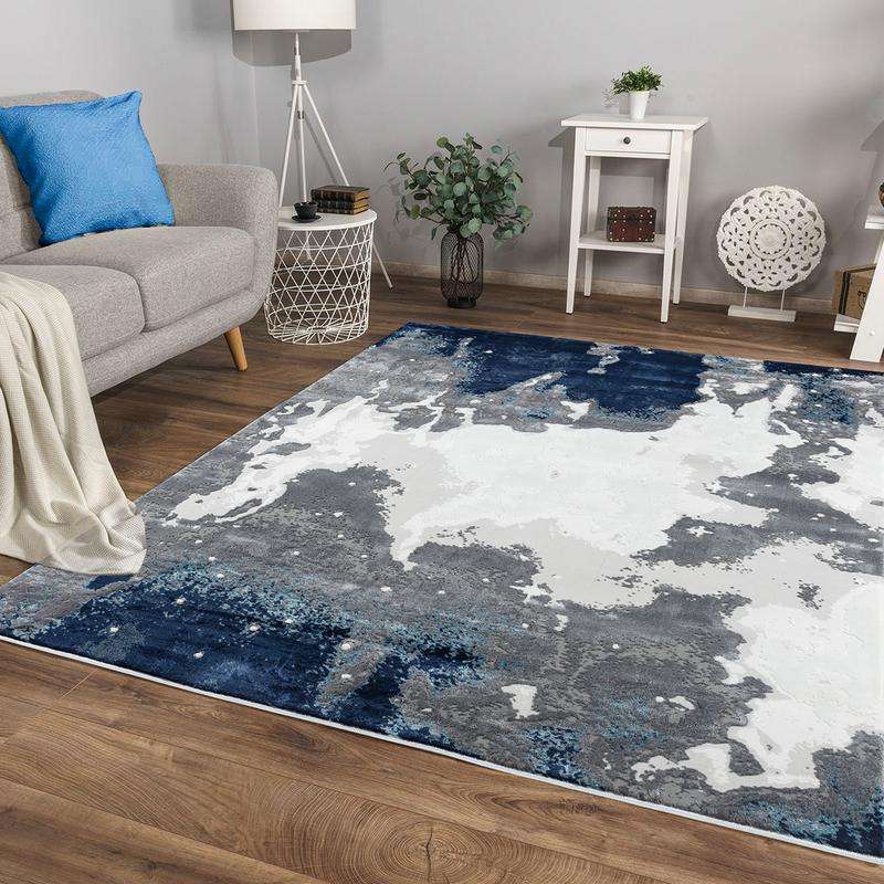 Elit Post Grey Blue Rug
