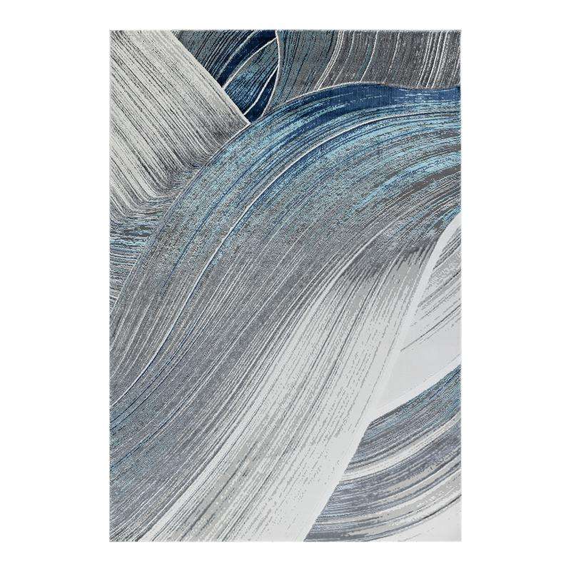 Elit Ribbon Grey Blue Rug