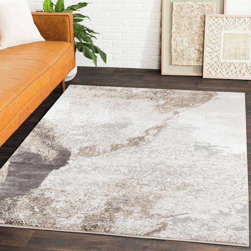 Elit Rustic Beige Brown Rug