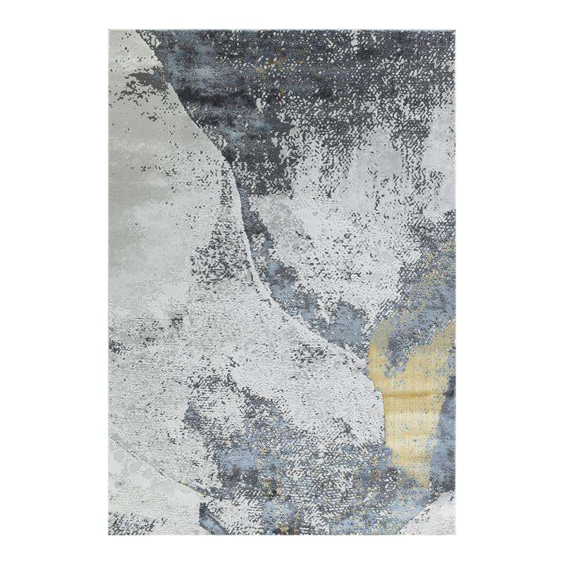 Elit Rustic Grey Gold Rug