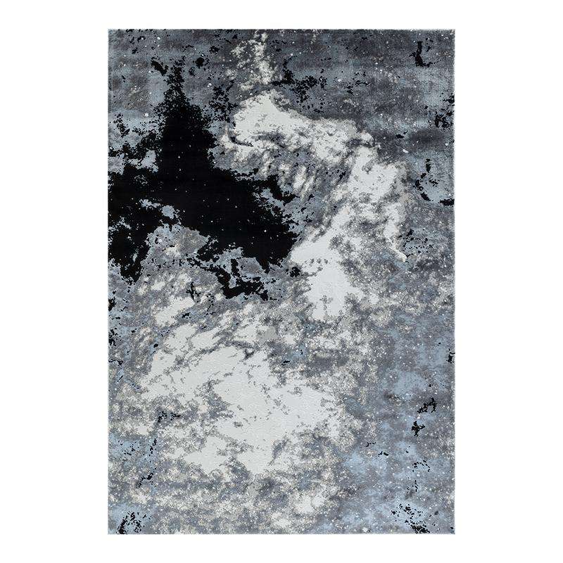 Elit Softy Grey Black Rug