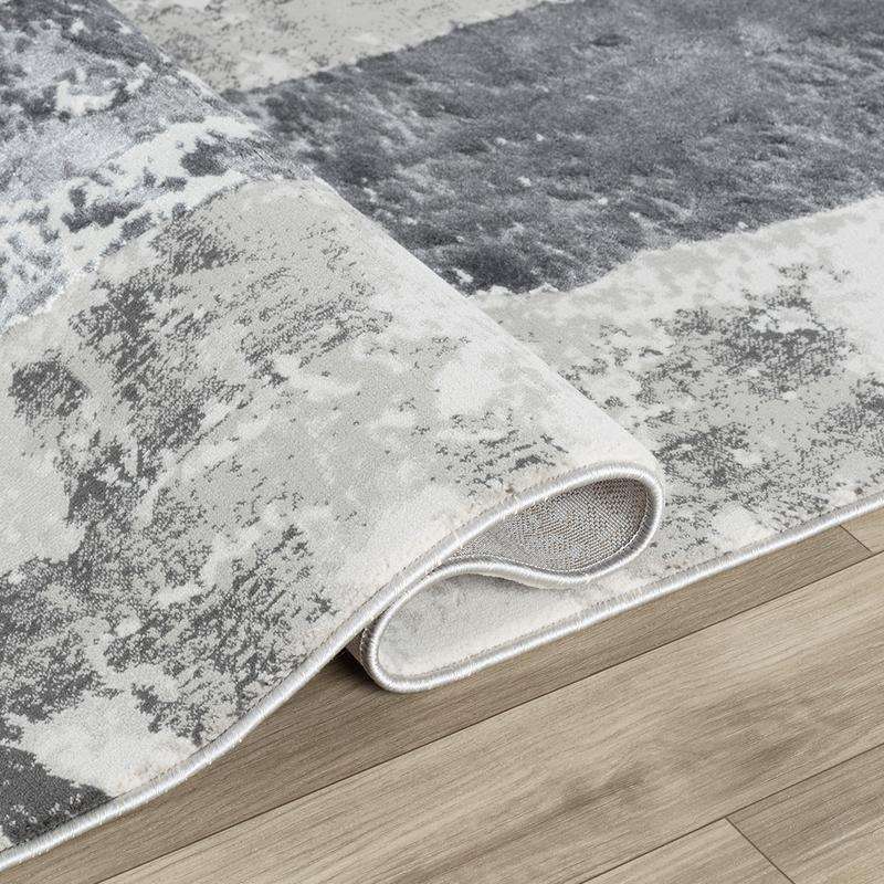 Elit Stripe Grey Rug