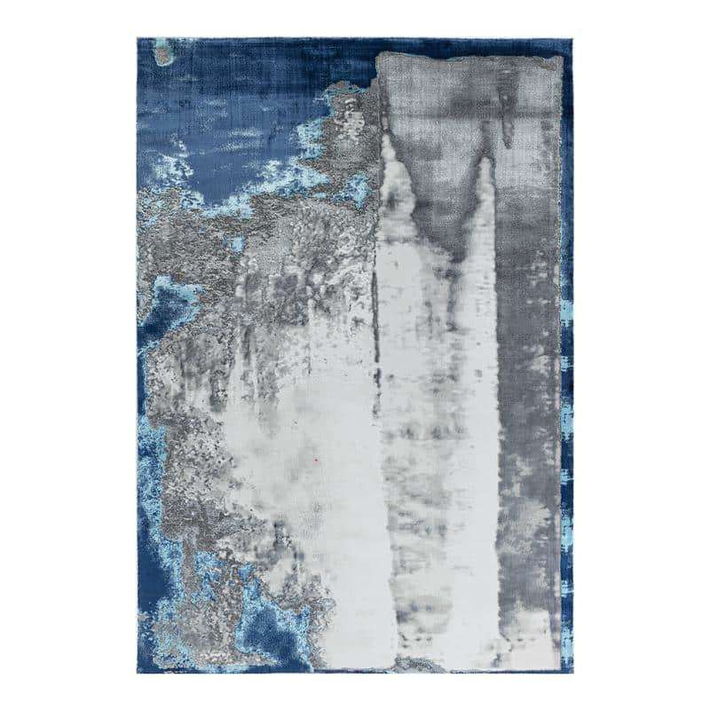 Elit Texture Grey Blue Rug