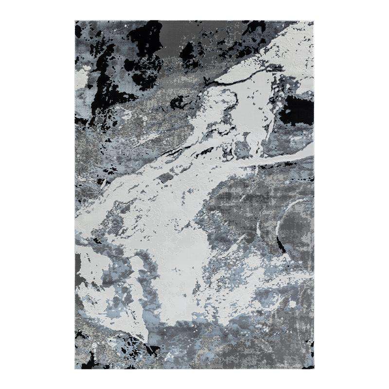 Elit Vibe Grey Black Rug