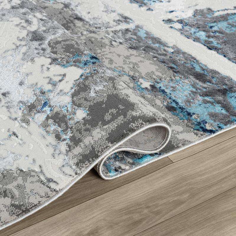 Elit Vibe Grey Blue Rug