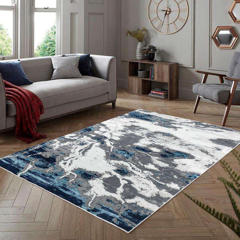 Elit Whisper Grey Blue Rug