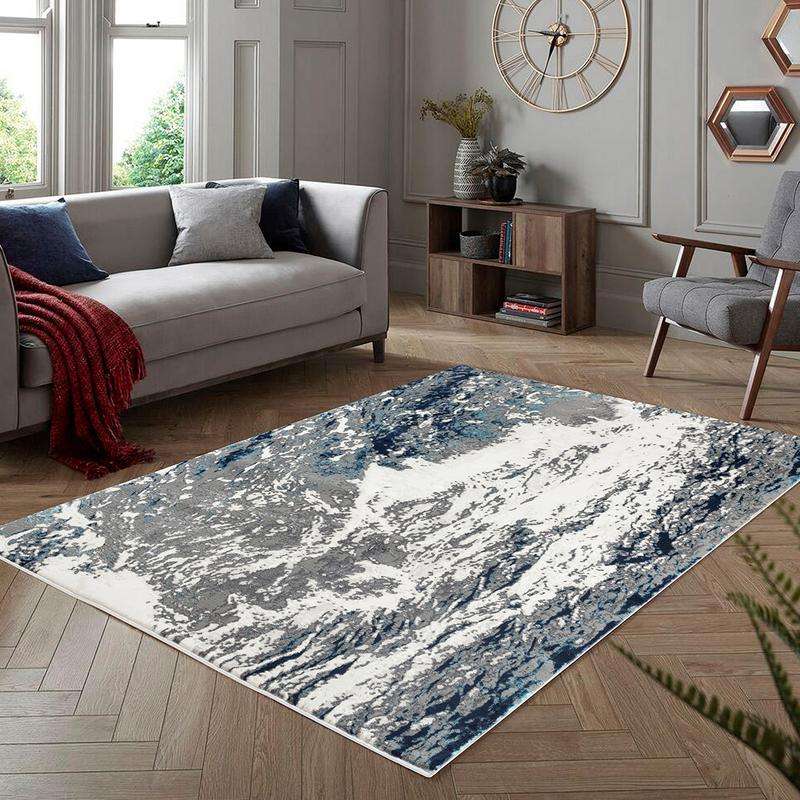 Elit Wing Grey Blue Rug