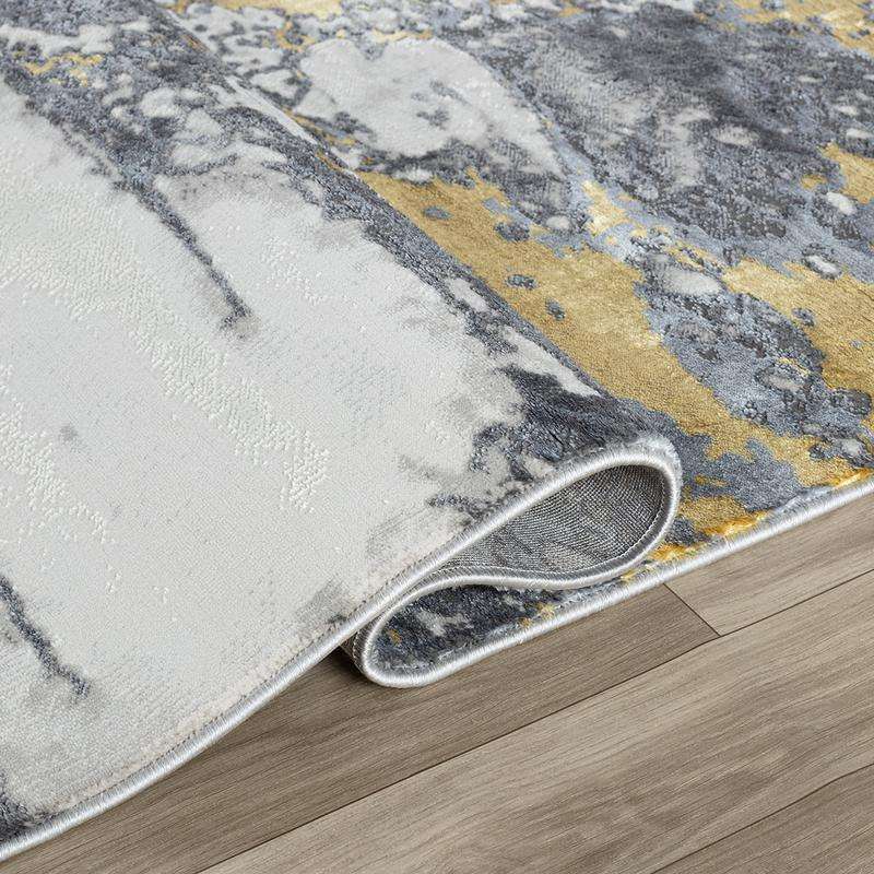 Elit Zenpine Grey Gold Rug