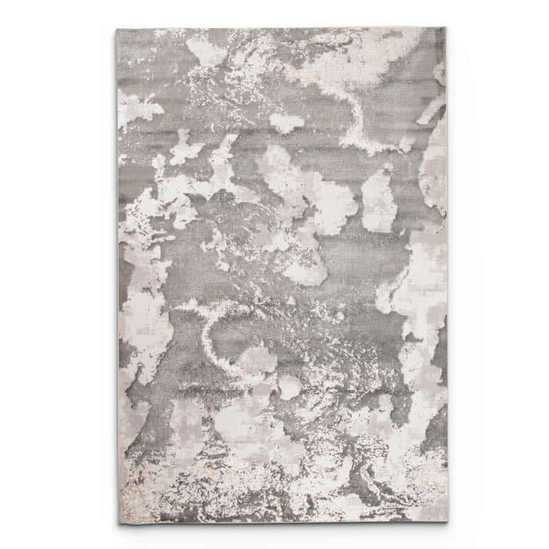 Gold Grey Rug - C1679