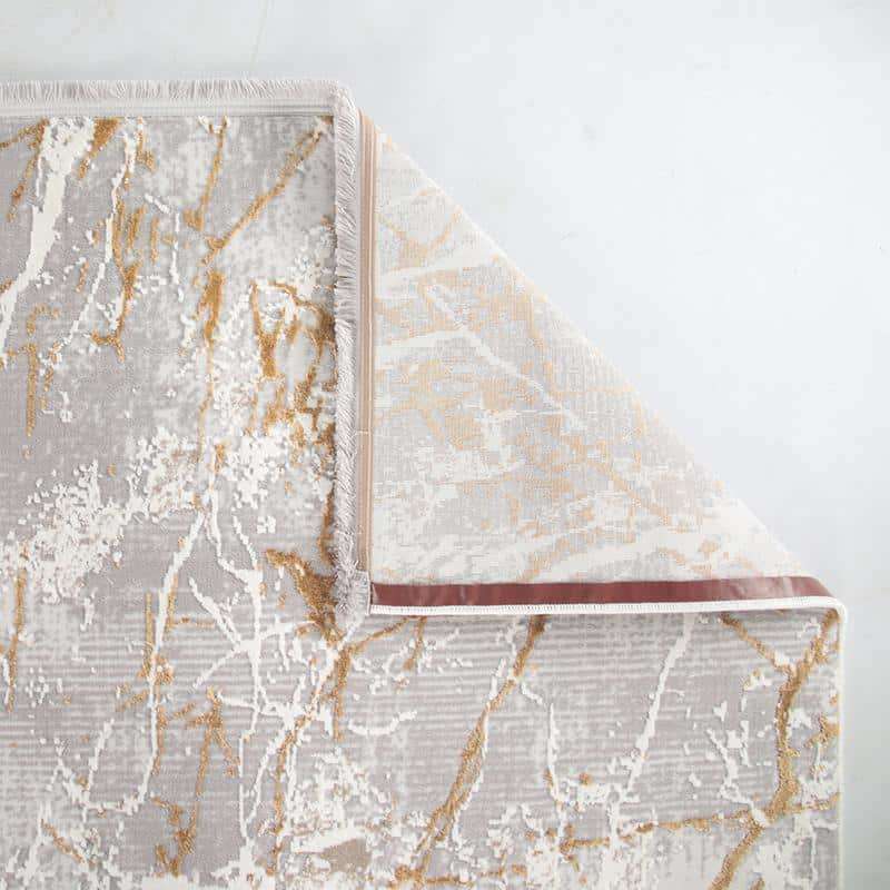Gold Solis Silhouette Rug