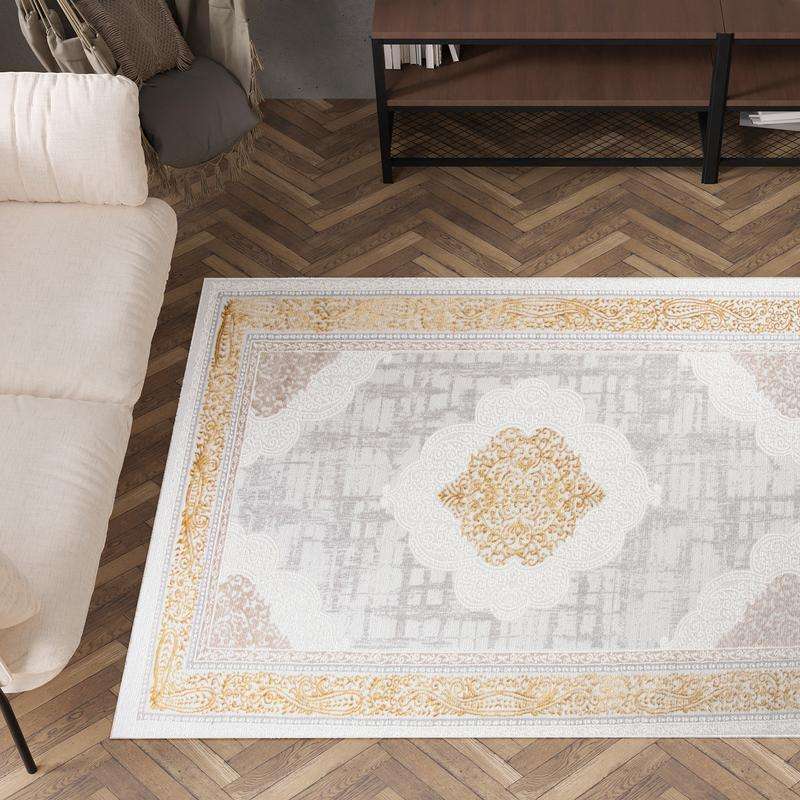 Gold Yellow Rug - C1500