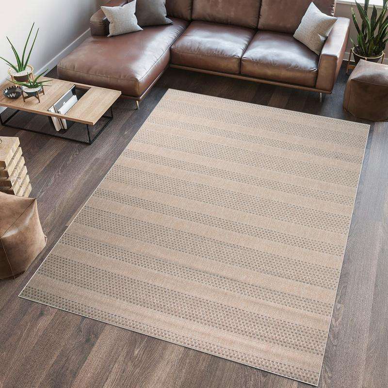 Natura Jute Dark Beige Rug - E0042A