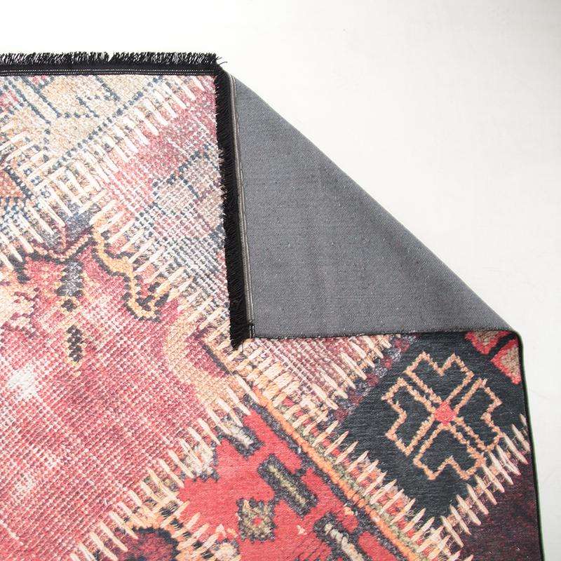 Kilim Black Red Rug