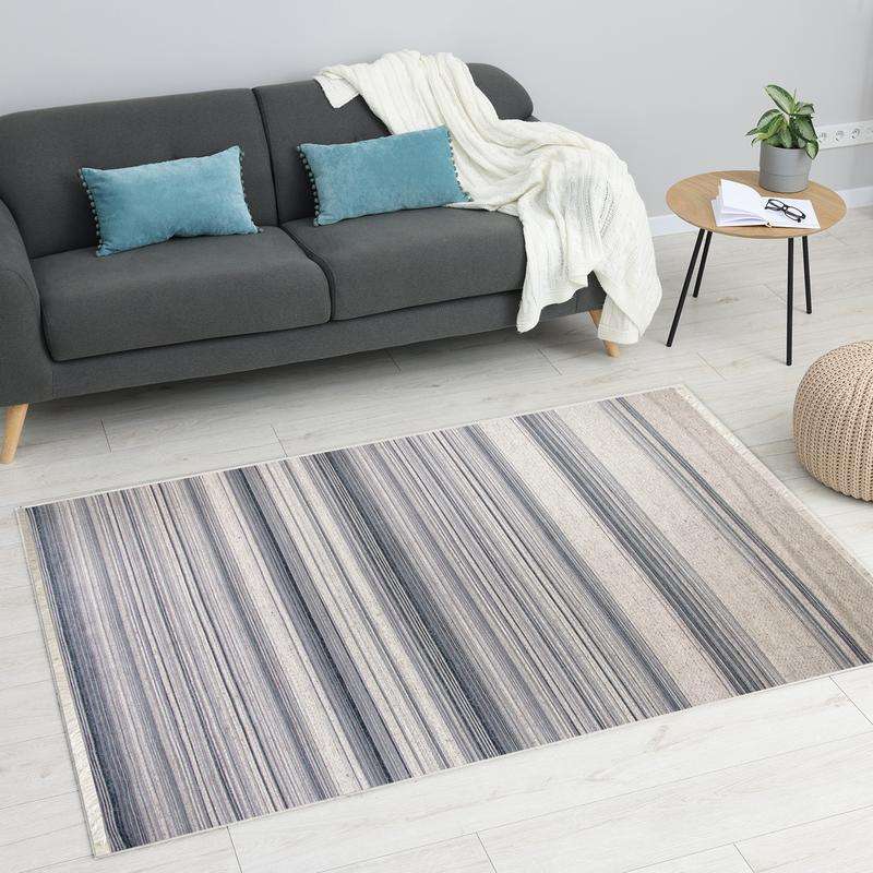 Kilim Light Grey Rug