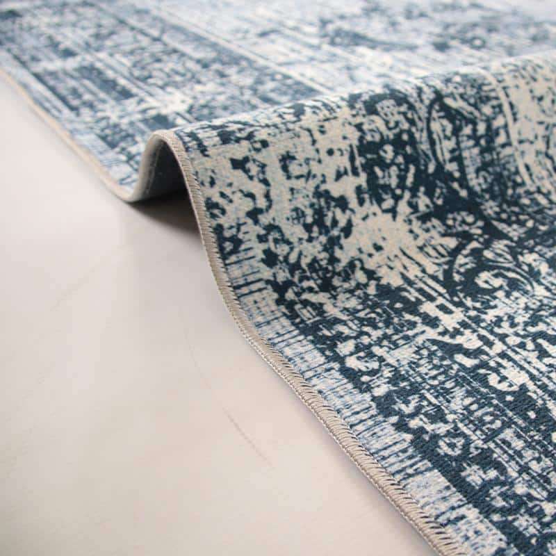 Kilim Navy Blue Rug