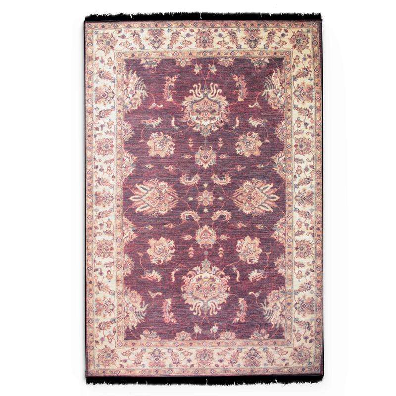 Kilim Purple Beige Rug