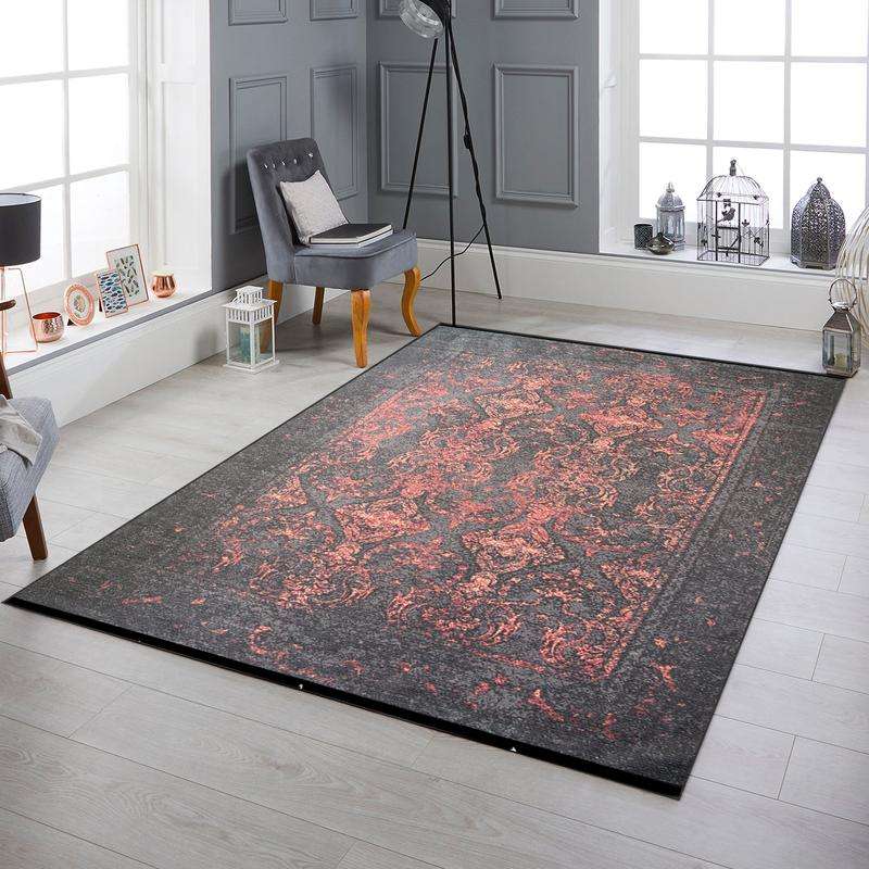 Kilim Red Black Rug