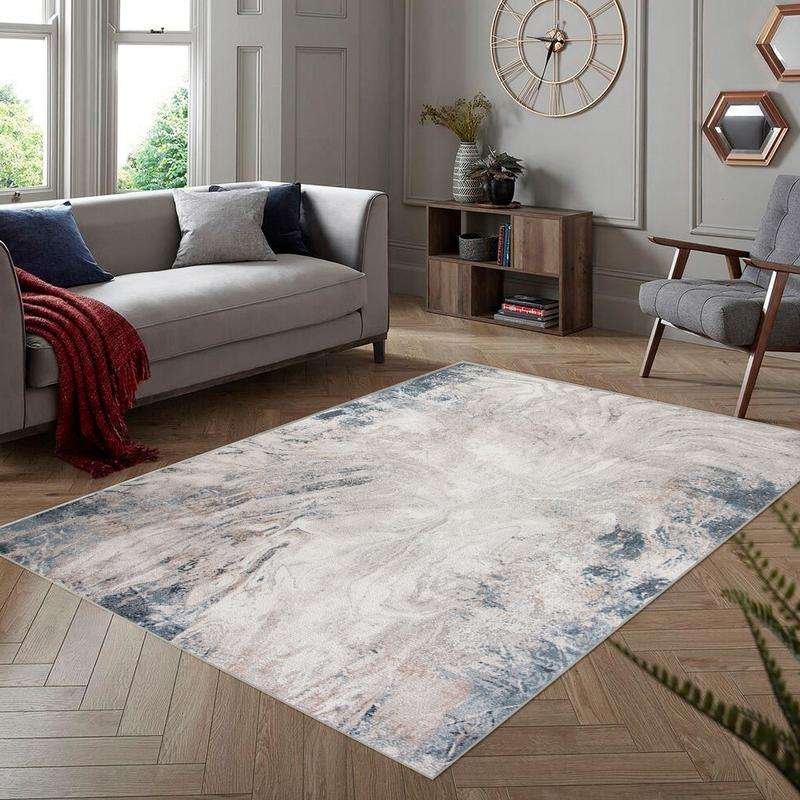 Merry Navy Blue Rug - MR290
