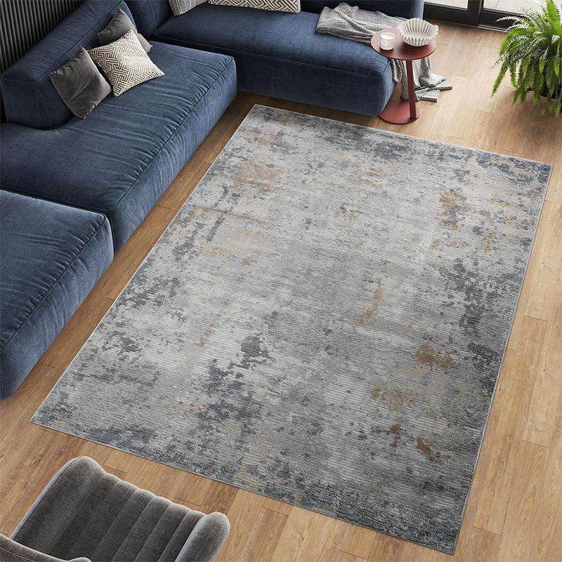 Rainbow Cream Grey Rug - 25016A