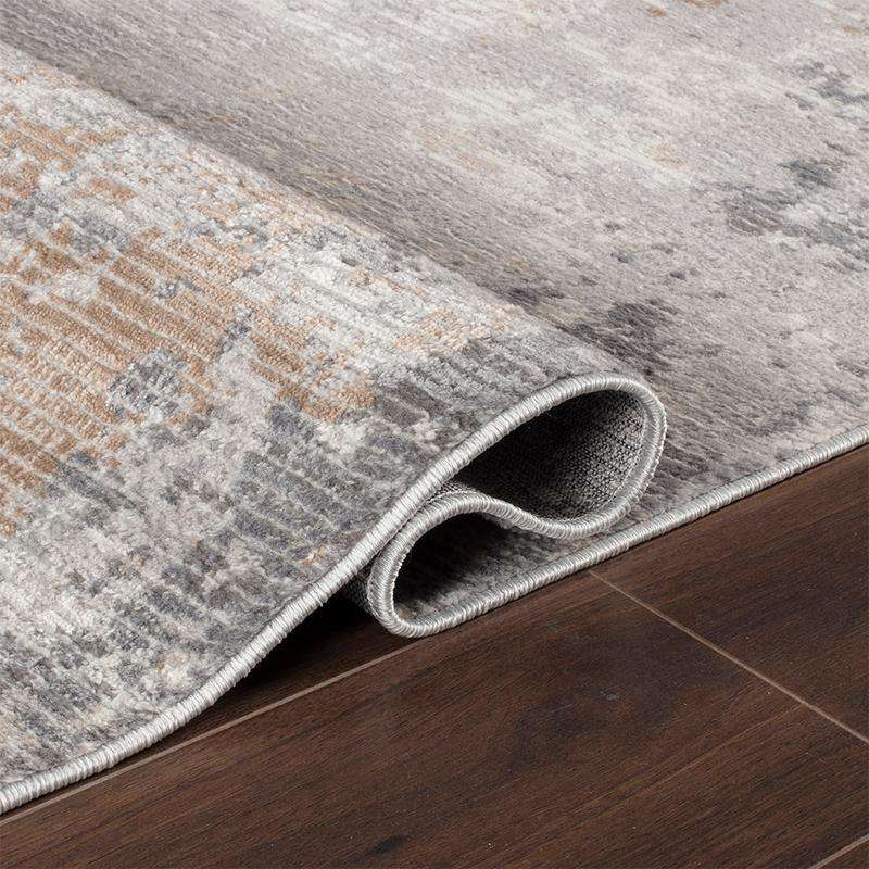 Rainbow Cream Grey Rug - 25016A
