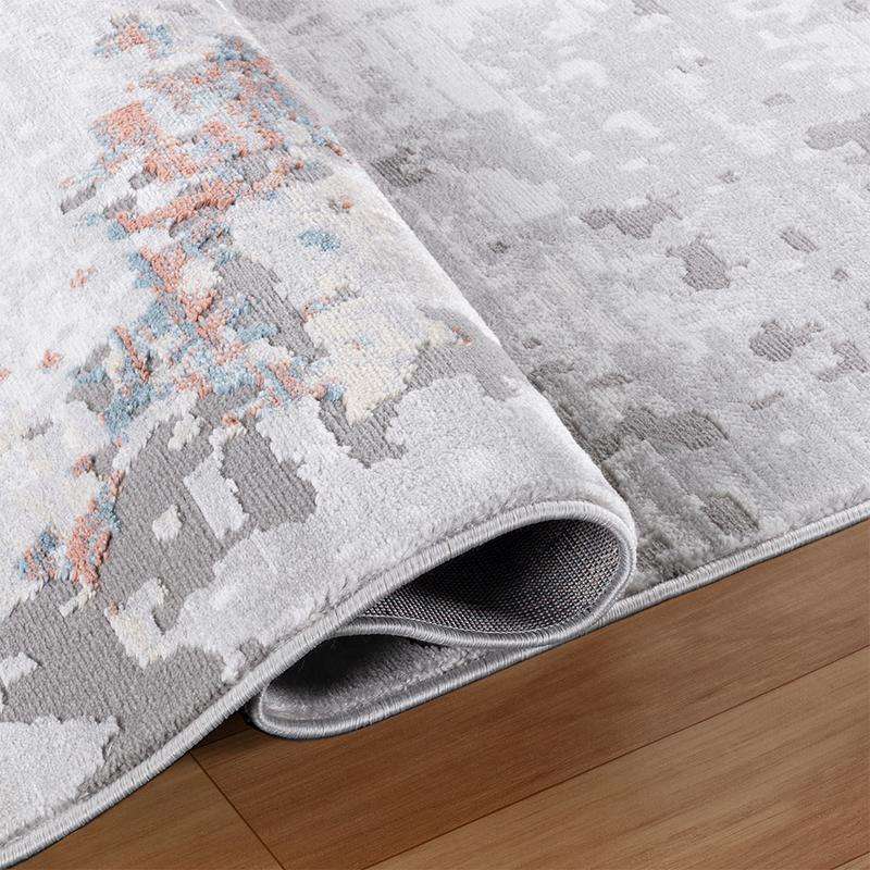 Rainbow Cream Grey Rug - 28092A