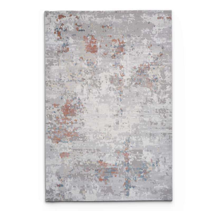 Rainbow Cream Grey Rug - 28092A