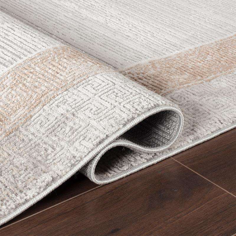 Rainbow Cream Grey Rug - 31753A