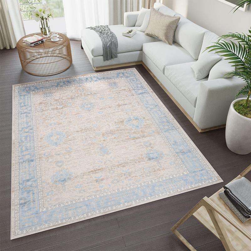 Rainbow Cream Rug - 25069B
