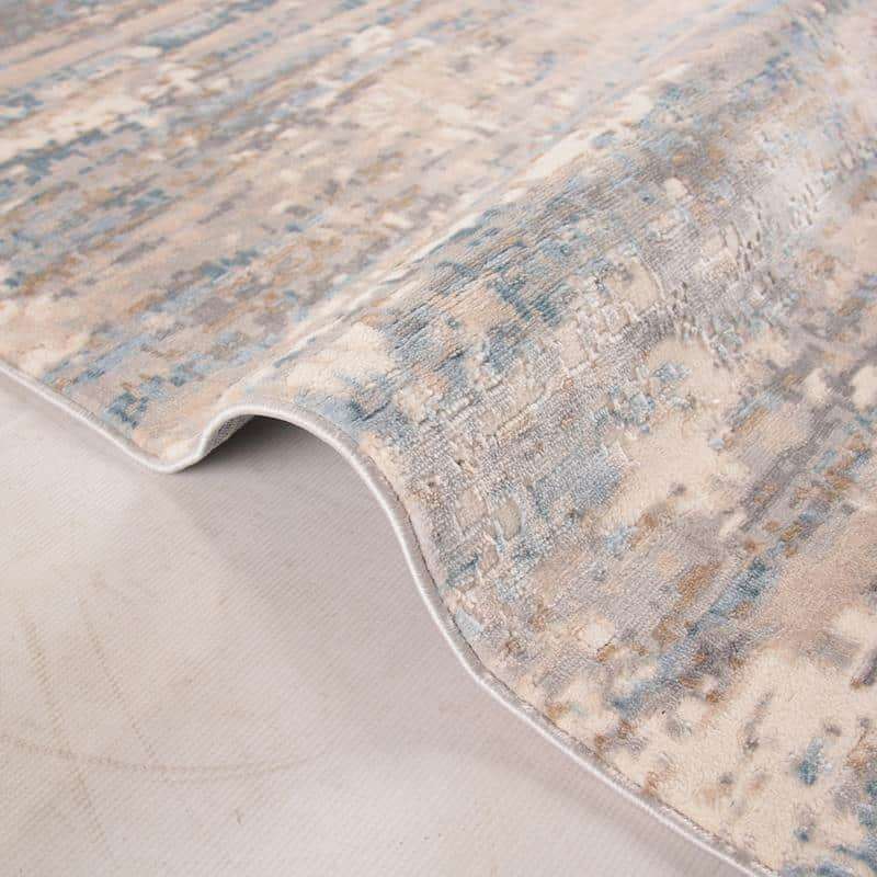 Rainbow Dark Soft Pattern Beige Rug