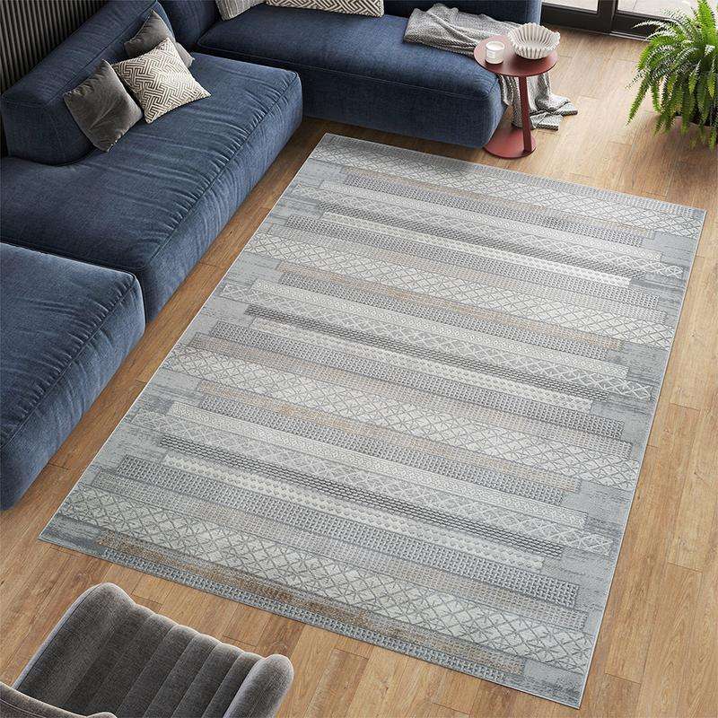 Rainbow Grey Rug - 25536A