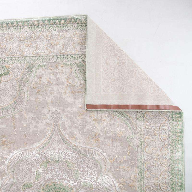 Star Cream Green Rug - LP438