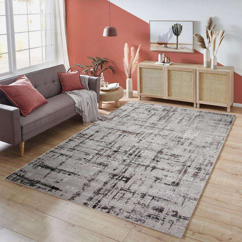 Star Multy Black Rug - LP418