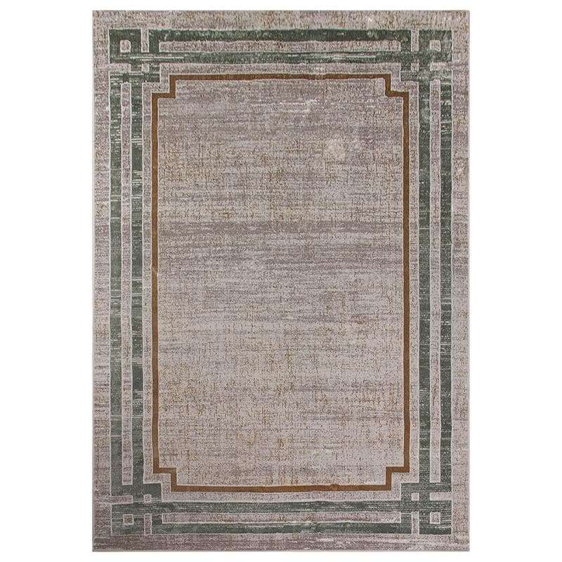 Star Modern Beige Frame Rug