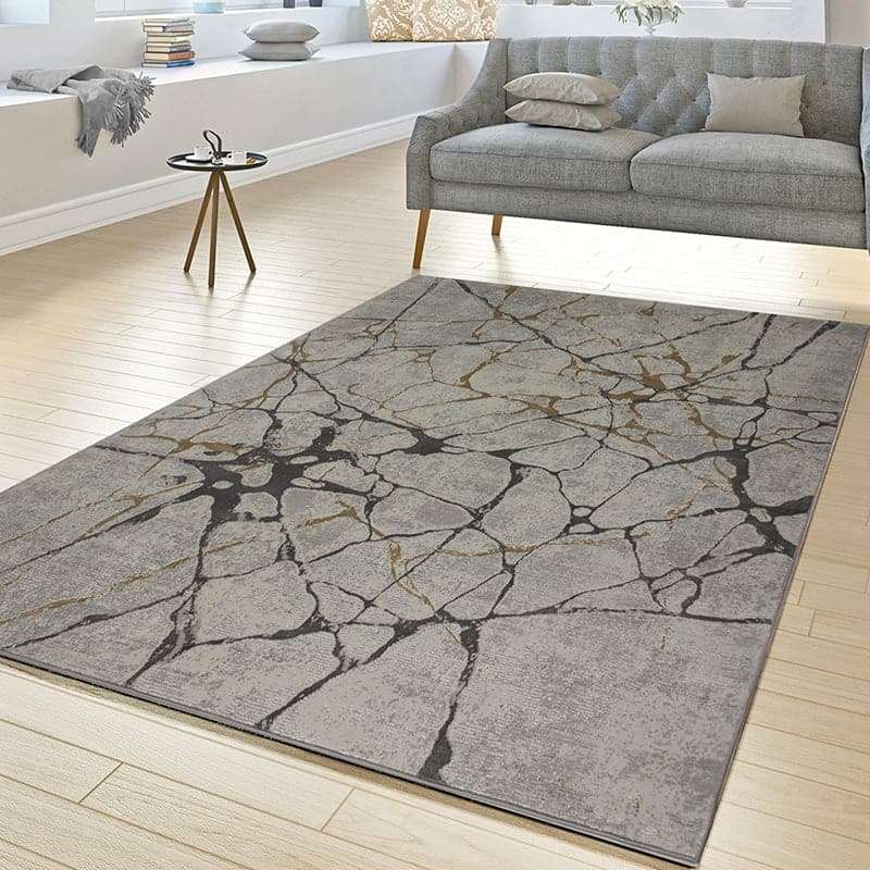 Star Modern Beige Crack Rug