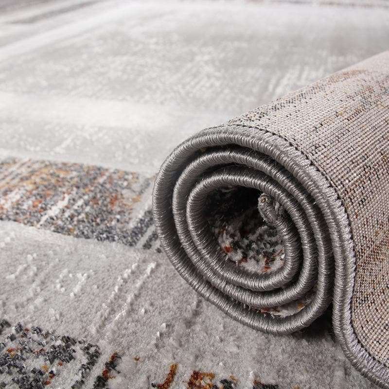 Star Modern Brown D Frame Rug