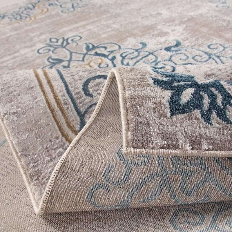 Star Modern Blue Palace Rug