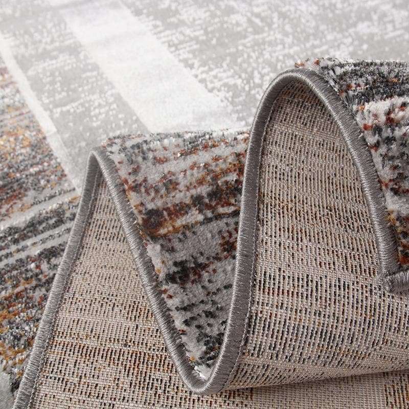 Star Modern Brown D Frame Rug